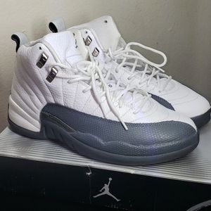 Air Jordan 12 OG White/Grey Size 8